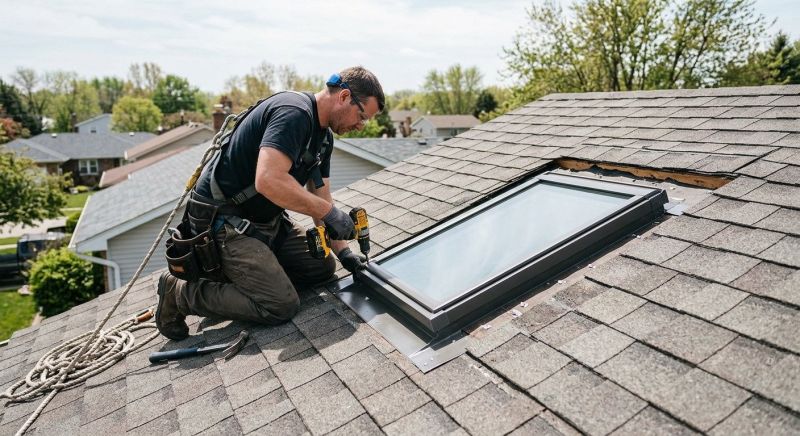 Dome Skylight Installation in Renton, WA
