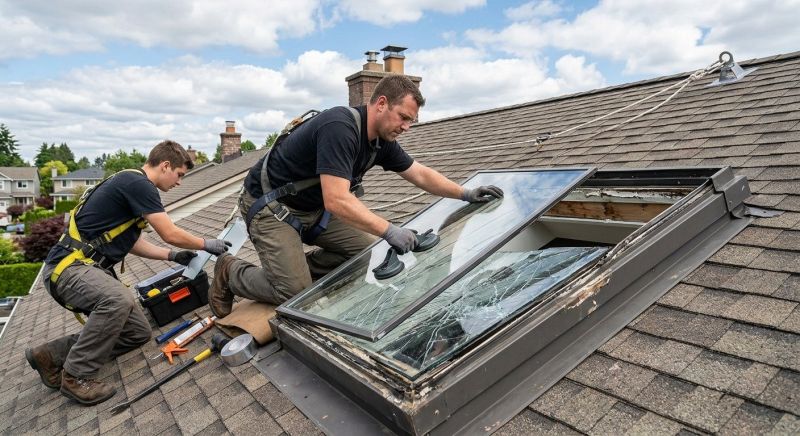 Skylight Leak Repair in Santa Rosa, CA